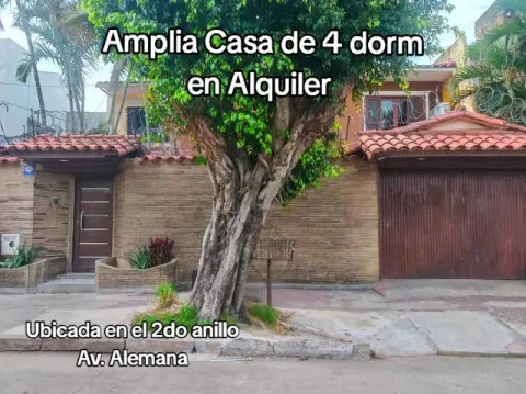 Casa amplia en alquiler, 4 dormitorios - en Alquiler - Bella Vista — foto 1